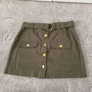 Urban heritage green skirt